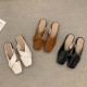 French block-heeled Mary Jane high heels for women, 2025 new hot-selling, pointed-toe, slim-fitting leather shoes, silver single shoes. French block-heeled Mary Jane high heels for women, 2025 new hot-selling, pointed-toe, slim-fitting leather shoes, silver single shoes.