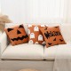 Cross-border Halloween ghost embroidered pillows, home holiday decoration sofa cushions, living room plush creative cushions Cross-border Halloween ghost embroidered pillows, home holiday decoration sofa cushions, living room plush creative cushions