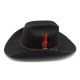 Tibetan woolen hat, thickened felt hat, Tibetan wide-brimmed black leather belt hat, spring and autumn western cowboy hat for men and women