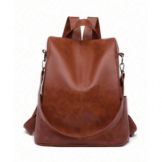 Feihong women's backpack, new Korean style, fashionable, casual, versatile, street style, large capacity, single-shoulder women's backpack