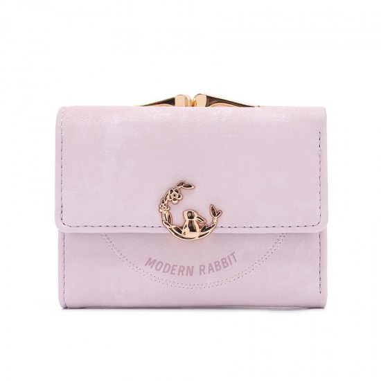 New women's short wallet, soft wallet, simple, multifunctional card holder, wallet, and student coin purse.