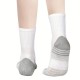 Thickened towel-soled sports socks for men and women for autumn and winter, mid-calf, non-slip, sweat-wicking, breathable, and odor-resistant.