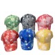 New five-pointed star-patterned baseball caps for men and women, tie-dyed and colorful graffiti baseball caps for summer outdoor sun protection.
