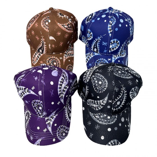 New cross-border women's hat, solid color camouflage baseball cap for outdoor sports, men's travel sun visor baseball cap.
