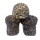 New plush leopard print warm baseball cap, Korean style, fashionable, versatile outdoor retro duck cap for women New plush leopard print warm baseball cap, Korean style, fashionable, versatile outdoor retro duck cap for women