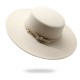 2021 New Retro Black Wide-Brimmed Wool Flat-Top Hats for Women, Autumn and Winter British Style Versatile Panama Hats