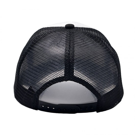 Classic American hip-hop embroidered lettered trucker baseball caps, spring and summer sun visor hats for men and women, wholesale