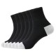 Men's deodorant, sweat-wicking, spring/summer pure cotton mid-calf sports socks, thin, solid color, summer shorts. Women's boat socks with Tianwa Socks