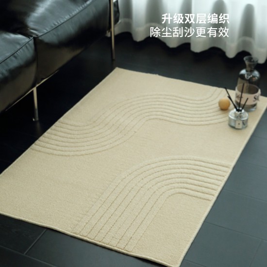 Luxury round bedroom carpets for living rooms, sofas, coffee tables, study tables, computer chairs, and cloakrooms.
