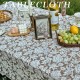 Cross-border French pastoral ins-style lace rectangular tablecloth, retro palace-style coffee table and tablecloth dust cover Cross-border French pastoral ins-style lace rectangular tablecloth, retro palace-style coffee table and tablecloth dust cover