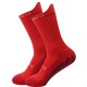 Non-slip training mid-length football socks Thickened sweat-wicking, mid-calf men's sports socks with a towel sole for competition, breathable and non-slip.