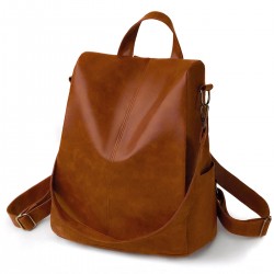 Feihong women's backpack, new Korean style, fashionable, casual, versatile, street style, large capacity, single-shoulder women's backpack