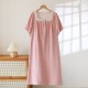Men's summer pajamas, pure cotton double-layer gauze short-sleeved shorts, thin, solid-color, large-size home clothes set, can be worn outside Men's summer pajamas, pure cotton double-layer gauze short-sleeved shorts, thin, solid-color, large-size home clothes set, can be worn outside