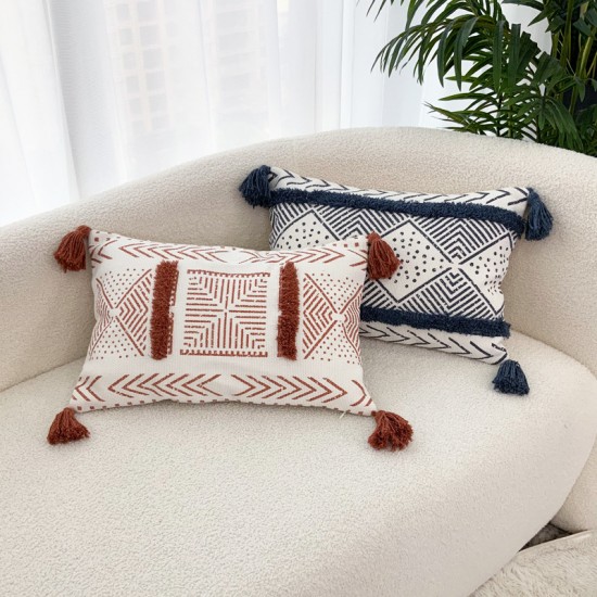 Cross-border Nordic INDS hot-selling Halloween Day of the Dead pumpkin print cushion covers for festive home decor.