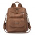 Cross-border Korean-style large-capacity women's backpack, PU women's backpack