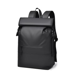 New men's business travel backpack, high-end large-capacity 16-inch waterproof laptop bag.