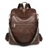 2025 New Korean-Style Lightweight Men's and Women's Design Backpacks, Casual and Stylish Large-Capacity PU Backpacks