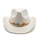 Minority-style British suede hat, men's and women's couple's western cowboy hat, performance jazz hat.