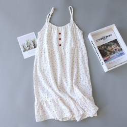 Men's spring and summer cotton gauze kimono pajamas, Japanese-style loose drawstring steaming suit, soft solid-color loungewear set.