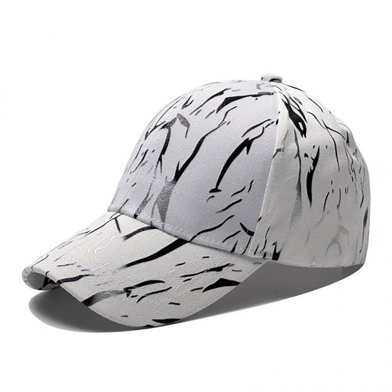 New cross-border Amazon summer sun protection, fashionable casual baseball caps with gold foil, trendy influencer caps for men and women.