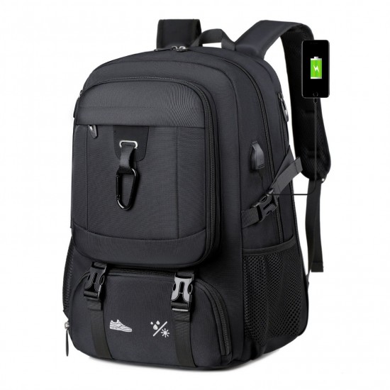 Men's travel backpack, outdoor hiking and leisure backpack, super-large capacity travel backpack, simple luggage, stylish backpack Men's travel backpack, outdoor hiking and leisure backpack, super-large capacity travel backpack, simple luggage, stylish backpack