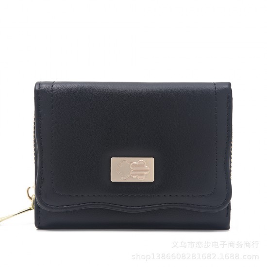 2024 new Japanese and Korean stylish, multifunctional, large capacity folding wallet, accordion bag wholesale