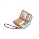 Pretty Women's Short Wallet, Korean-Style PU Printed Zippered Simple Zippered Coin Purse, In Stock Wholesale