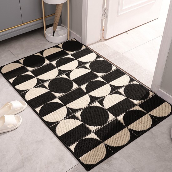 Maillard Zhongguge bathroom floor mats, highly absorbent, long, non-slip bathroom floor mats, bedroom bedside blankets, flocked Maillard Zhongguge bathroom floor mats, highly absorbent, long, non-slip bathroom floor mats, bedroom bedside blankets, flocked