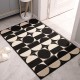 Maillard Zhongguge bathroom floor mats, highly absorbent, long, non-slip bathroom floor mats, bedroom bedside blankets, flocked Maillard Zhongguge bathroom floor mats, highly absorbent, long, non-slip bathroom floor mats, bedroom bedside blankets, flocked