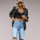 Factory Direct 2025 Independent European and American Women's Jeans: Ripped Slimming Raw-Edged Straight-Leg Wide-Leg Pants: In Stock