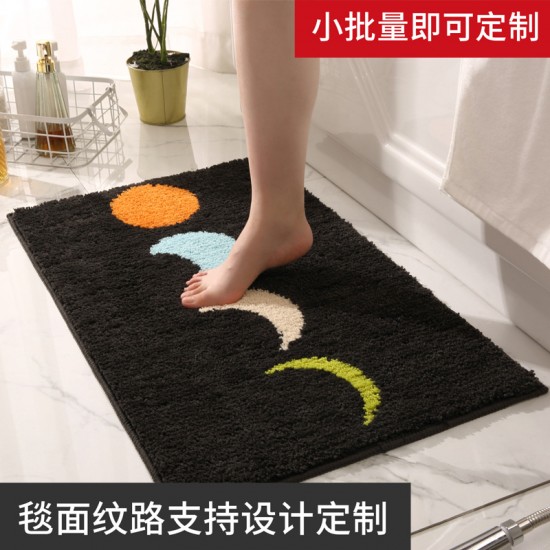Cross-border, simple, wear-resistant, and stain-resistant entryway and foyer floor mats, non-slip entranceway and foyer floor mats.