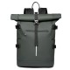 2025 new trendy roll-up bag, men's commuter shoulder bag, trendy single-shoulder commuter large capacity backpack