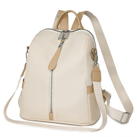 Korean Style Fashionable Casual Travel Backpack, Simple, Retro Women's Backpack, Outdoor, Large Capacity, Multipurpose Shoulder Bag