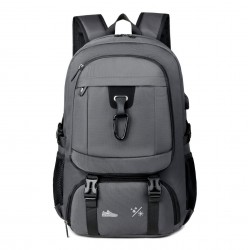 Men's travel backpack, outdoor hiking and leisure backpack, super-large capacity travel backpack, simple luggage, stylish backpack