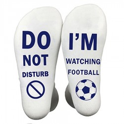 Logo heat transfer hot stamping on socks, mid-length floor socks with hot stamping on socks, and lettering on football socks