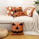 Cross-border Halloween ghost embroidered pillows, home holiday decoration sofa cushions, living room plush creative cushions Cross-border Halloween ghost embroidered pillows, home holiday decoration sofa cushions, living room plush creative cushions