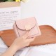Lianbu New Short Wallet, Fashionable and Versatile Folding zipper student coin purse, in stock, wholesale.