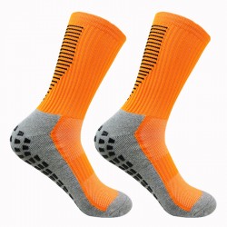 Amazon wholesale mid-calf, printed, practical, non-slip, wear-resistant, and deodorizing mid-calf football socks. Cross-border.