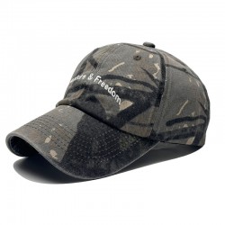 CIA lettered embroidered baseball caps, Korean-style washed trendy casual versatile slimming soft-top baseball caps for men and women
