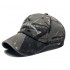 CIA lettered embroidered baseball caps, Korean-style washed trendy casual versatile slimming soft-top baseball caps for men and women