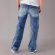 2025 Cross-Border European and American Cross-Border 2025 Autumn New Lace-Up Jeans: Women's Loose Straight-Leg Casual Work Pants: In Stock