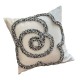 Cross-border Nordic INs hemp rope embroidered pillowcases, four-cornered tassel retro pastoral pillows, living room sofa cushions, lumbar pillows