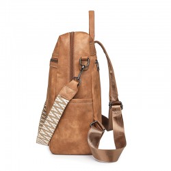 New cross-border bags, 2025, large-capacity crossbody shoulder bags, PU women's business commuter bags, backpacks