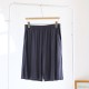 Women's pure cotton plaid shorts, thin summer cotton pajamas, loose.