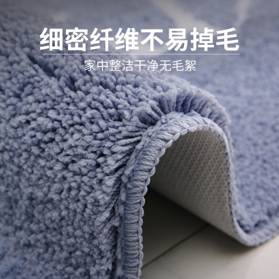 Ins-style shaped flocked bedside rugs Luxury living room, bedroom, and children's room bedside blanket, thickened plush floor mat. Ins-style shaped flocked bedside rugs Luxury living room, bedroom, and children's room bedside blanket, thickened plush floor mat.