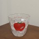 Instagram Cartoon Abstract Fish Glass, Cute Blue Fish, High-Resistant Juice and Milk Cup for Couples
