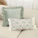 Cross-border ins St. Patrick's Day clover pillowcase, plush jacquard sofa cushion cover Cross-border ins St. Patrick's Day clover pillowcase, plush jacquard sofa cushion cover