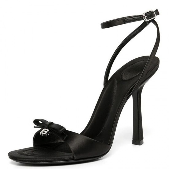 French Elegant High-Heeled Sandals for Outdoor Wear, Square-Toe Open-Toe Minimalist Stiletto Sandals for Women French Elegant High-Heeled Sandals for Outdoor Wear, Square-Toe Open-Toe Minimalist Stiletto Sandals for Women