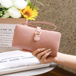 Lianbu new women's wallet, Korean-style, fashionable, versatile, European and American style, soft PU zippered multifunctional large-capacity wallet