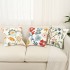 Cross-border Nordic ins towel-embroidered banana leaf sofa cushions, with a fresh, 3D pattern.
